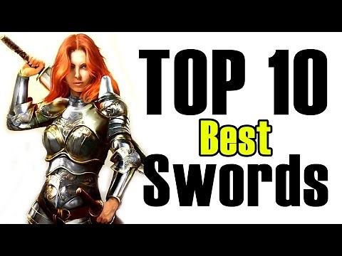Skyrim Remastered TOP 10 SWORDS (Best One Handed Weapons DAMAGE -Special Edition Guide)