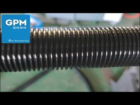 Plastic Corrugated Pipe Extrusion Production Line/Plastic Flexible Corrugated Pipe Making Machine