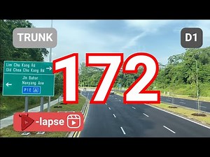 [SMRT | Hyperlapse] Bus 172 (Direction 1)