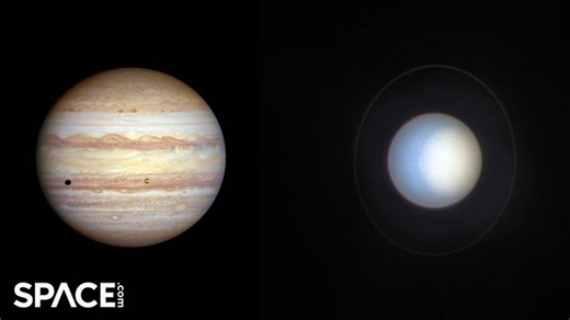4K Hubble captured stunning views of Jupiter and Uranus