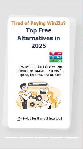 Stop Paying for WinZip: Top Free Alternatives in 2025 #ziptrader #freetools #windowstips
