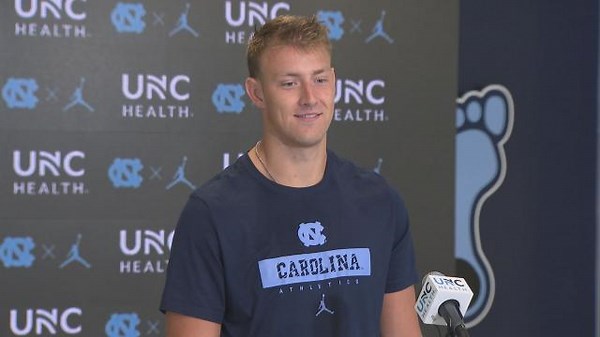 QB Max Johnson almost lost his leg due to injury. Now he’s battling to be UNC’s starter.