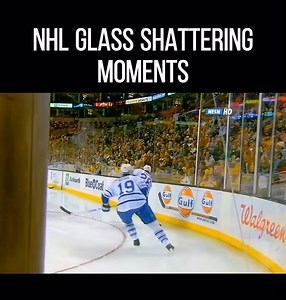 NHL glass breaking
