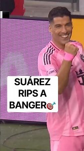 ‪@intermiamicf‬ in the lead thanks to Luis Suárez!💪