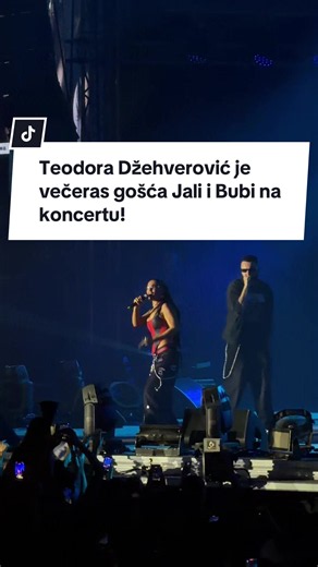 Teodora Džehverović večeras gost Jali i Bubi na koncertu