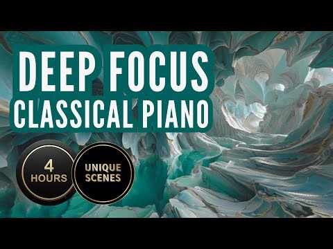 The Most Relaxing Classical Music ✨ Ethereal Underwater Gardens & Hidden Waterfalls [4 Hours]