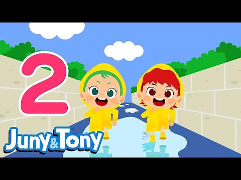 Learn Number Two | Two of Us, We Are a Pair | Number Songs for Kids | Counting Numbers | JunyTony