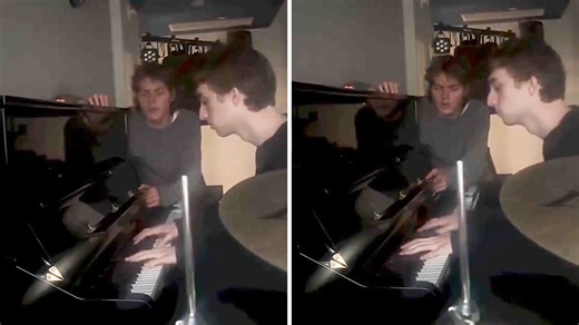 Moses Martin sings just like his famous father Chris Martin