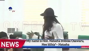 My name is Hon Natasha Osaworu nee Idibia- 2Face Idibia’s fiancee adds his surname to her name as she introduced herself to her colleagues during plenary at the Edo state House of Assembly | Lindaikejiblog
