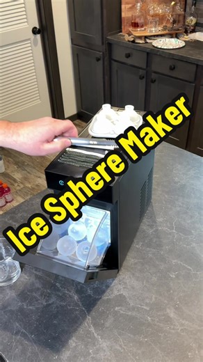 Automatic Ice Sphere Maker for Your Home Bar