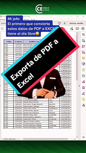 #microsoftexcel #trabajo #exceltips #negocios #excelpromaster #excelbasico #cursosonline #exceltutorial #cursodeexcelonline #excel #emprendedores #excelformulas #excelavanzado #finanzas #exportar #pdf
