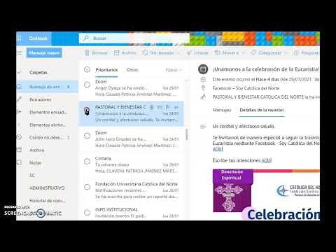 Organizar bandeja de entrada Outlook