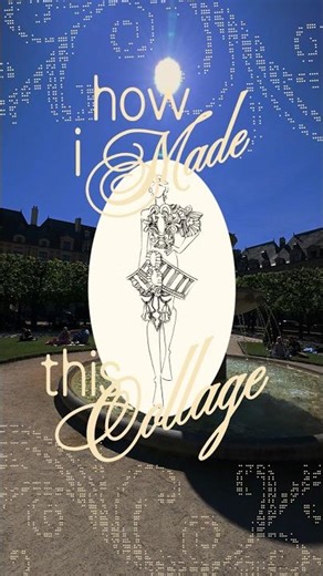 how i made this collage ☆ tutorial (kinda)