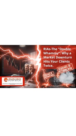 📉RIA's-the double whammy in your clients' portfolio😱 #financialadvisor