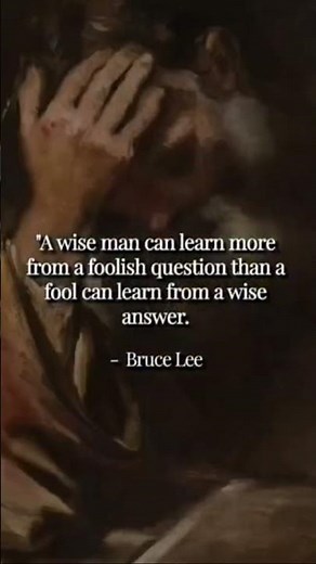 a wise man learns from everything while the fool thinks he knows evrything#quotes #smart #philosophy