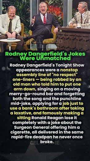 Rodney Dangerfield's Jokes Were Unmatched #shorts