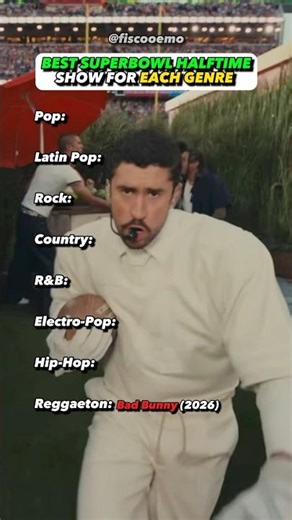 EVERY Genres Best Superbowl Halftime Show?