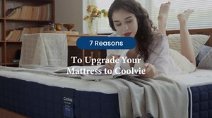 Coolvie Queen Mattresses, 12 Inch Queen Size Mattress in a Box, Hybrid Construction Individual Pocket Springs with Memory Foam, Cooler Sleep with Pressure Relief and Support