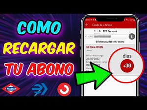 📱Cómo Recargar tu Abono de Transporte desde tu Móvil 2024