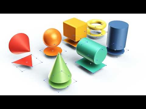 How to Turn 2D Shape Layers into 3D Objects in After Effects for FREE (Shape2Primitive)