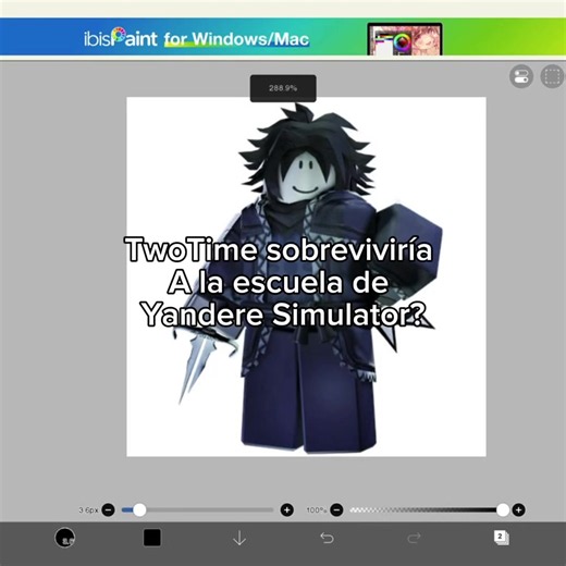 Ns porque hice esto pero ok JAJAJA / #tiktokponmeenparatiporfa #forsaken #multifandom #yanderesimulator