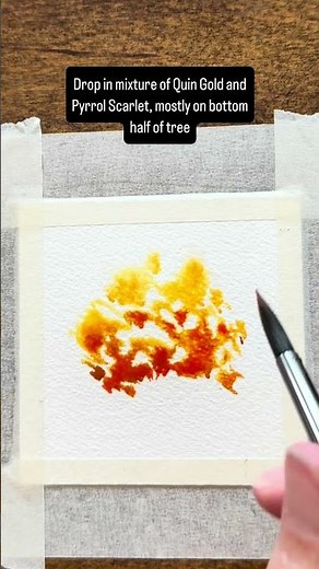How to Paint a Fall Tree in 5 Minutes!