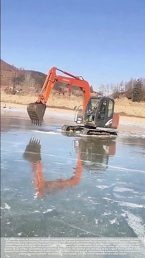 Testing the Limit: When an Excavator Meets Thin Ice and Retreats