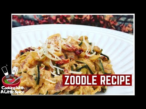 Flavor Loaded Zoodle Recipe | Zucchini Noodles