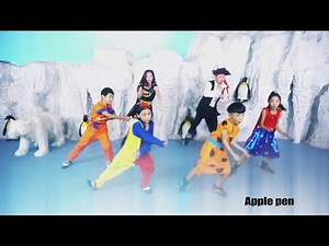 天天练舞功：日本洗脑神曲《PPAP》儿童街舞