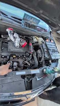 Turbo replacement on a 2014 chevy cruze 1.4 l #automobile #cartok #turbo #mechanic #chevy #repair