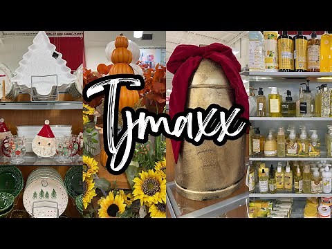 ALL NEW TJMAXX SEASONAL HOME DECOR • SHOP WITH ME 2025
