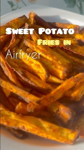 How to Make Crispy Air Fryer Fries 🍟 | Healthy Snack for Kids | Easy Recipe#trending #food