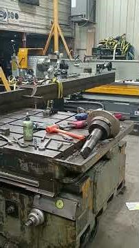 Drilling Holes On The Horizontal Boring Mill