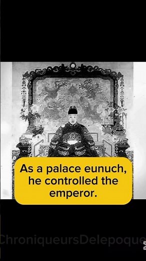 The Eunuch Who Controlled an Empire #history