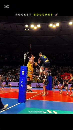 🔥 BOUCHEZ UNLEASHES A MONSTER ATTACK! 💥🏐 #volleyball #volleyballshorts #japan #sports #shorts