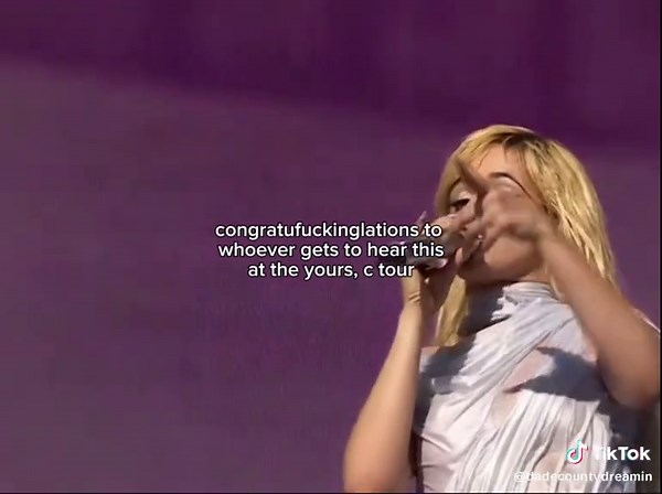 catch me outside how bout dat #camilacabello #yoursctour #concert #show #havana #havanacamilacabello #camilaalbum #fifthharmony #dublin #dublinconcert #spanish @Camila Cabello @Camila Access