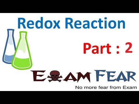 Chemistry Redox Reaction part 2 (Oxidation Definition) CBSE class 11 XI