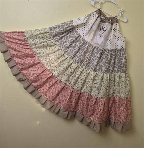 Boho Sundress, Bohemian Maxi Beach Dress, Hippie Summer Wearable Art, Plus Size/free Size - Etsy