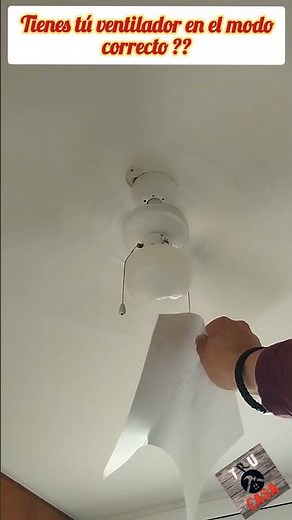 Descubre cómo cambiar modo verano o invierno en el ventilador ⚠️ #tips #bricolage #diy #tutorial