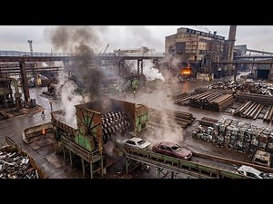 How Millions of Old Cars Are Recycled Into Railway Tracks | Full Industrial Process