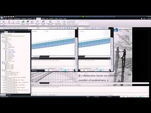 midas Civil - Dynamic analysis of a foot bridge to Eurocode