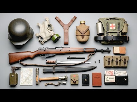 What a Wehrmacht Soldier Carried in 1940 | Complete Gear Breakdown of a WWII German Infantryman