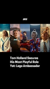 1.4K views | Tom Holland has signed on as LEGO latest Playmaker,...