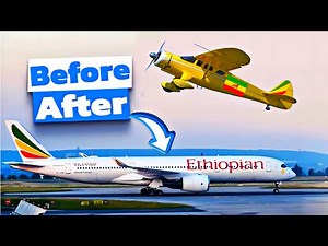 The Shocking History of Ethiopian Airlines from wooden seats to Luxury and Comfort.