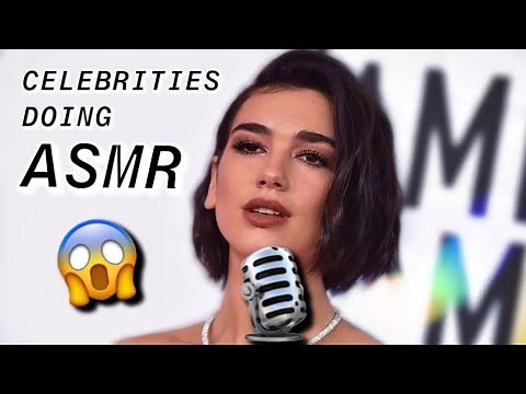 Celebrities Doing ASMR: Part 2 ft. Katy Perry, Dua Lipa, Emma Chamberlain, Gigi Hadid & more...