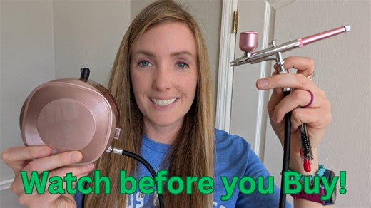 Watch Honest Review of Airbrush Kit with Air Compressor on Amazon Live