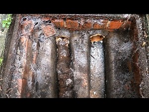 Manhole hasn't been opened in 100 YEARS!