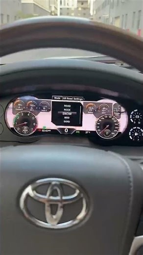 LCD digits speedometer for Toyota Land Cruiser LC200