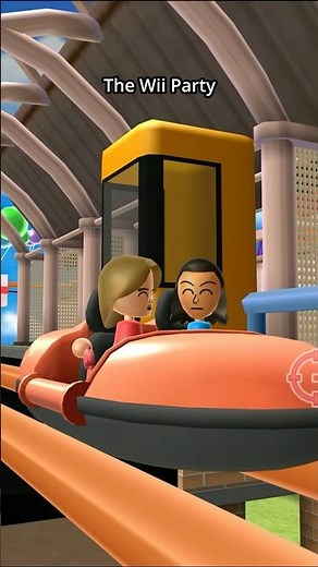 Rating the roller coaster in Wii Party