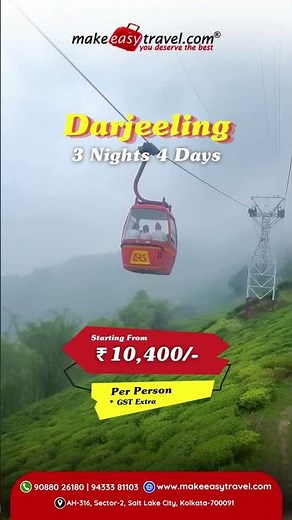 Darjeeling Travel Package 2025 | Price, Itinerary & Highlights | Pack & Go Travels